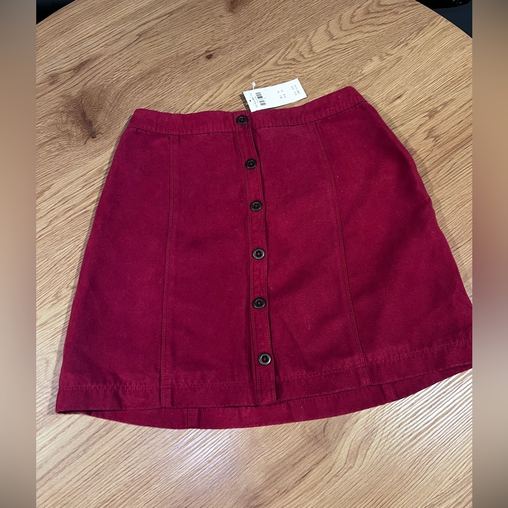 Hollister Red Skirt
